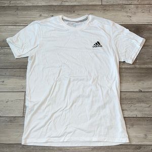 White Adidas performance t-shirt!